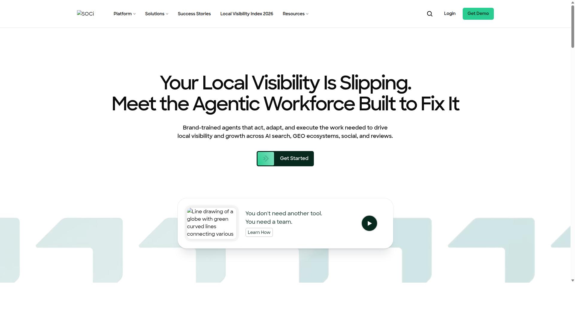 SOCi website